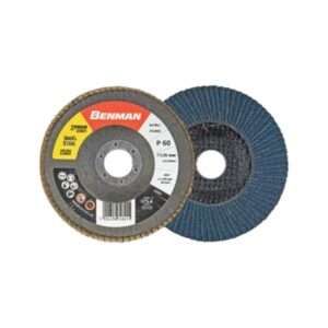 ЛАМЕЛЕН ДИСК,МЕТАЛ/ИНОКС STANDART LINE 125Х22 Р100 BENMAN