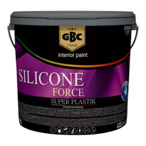 GBC Super Plastik Silicone Force – Висококачествена интериорна силиконова боя