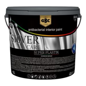GBC Super Plastik Silver Care – Висококачествена интериорна акрилна боя със сребърни йони