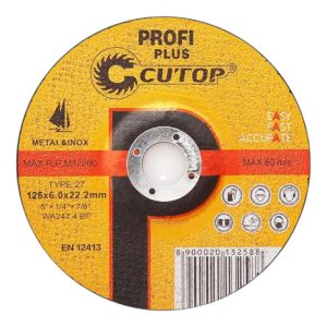 Диск за шлайфане на метал, CUTOP Profi Plus