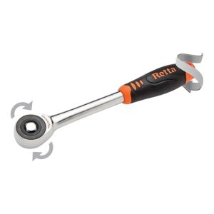 Тресчотка 1/2" въртяща се L=255, 72 зъба, Retta