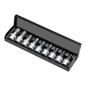 Комплект вложки 1/2" инбус 9части sw5 - sw19, Retta
