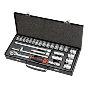 Комплект вложки 1/2" шестостен 10-32, 25 части, Retta