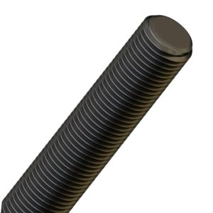 Шпилка клас 10.9 DIN 976, Черна, L1000